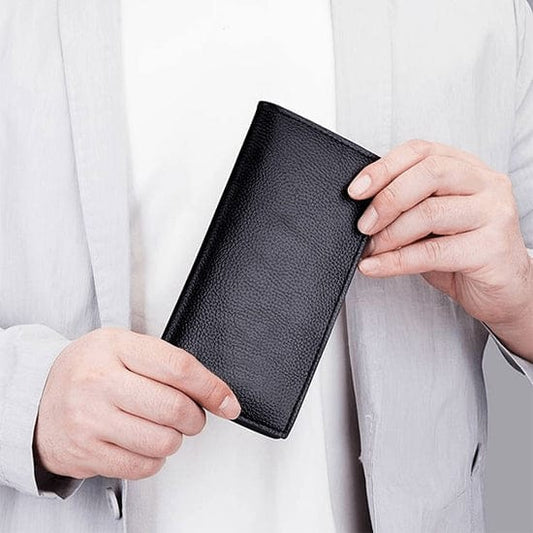 Men's plain Bi-Fold Wallet